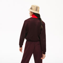 Wo  Color-Block Fleece Zip Up Sweatshirt | Lacoste Womens
