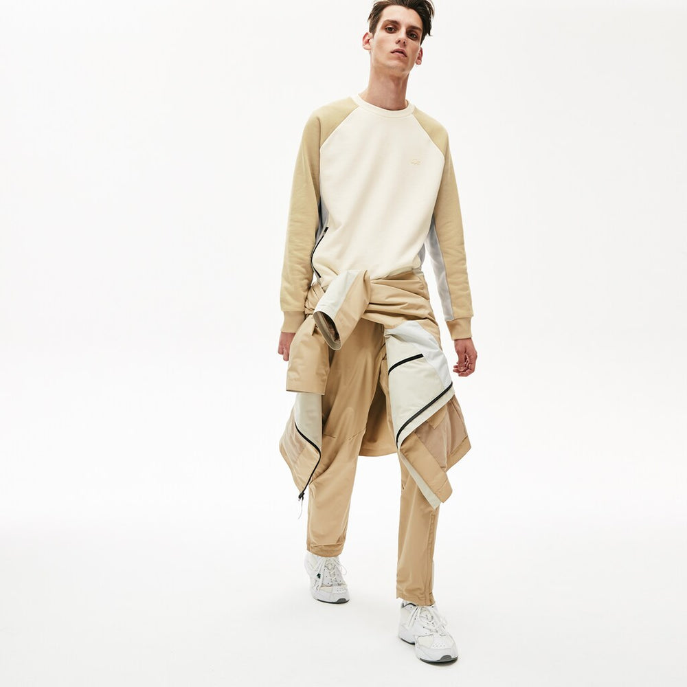 Motion Colorblock Crew Neck Sweatshirt | Lacoste Mens