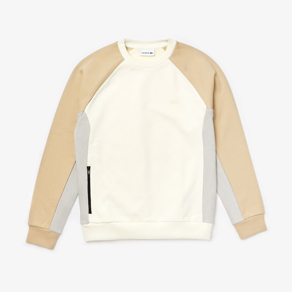 Motion Colorblock Crew Neck Sweatshirt | Lacoste Mens