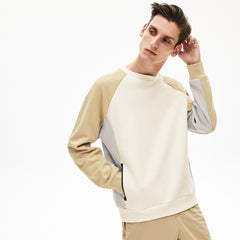 Motion Colorblock Crew Neck Sweatshirt | Lacoste Mens