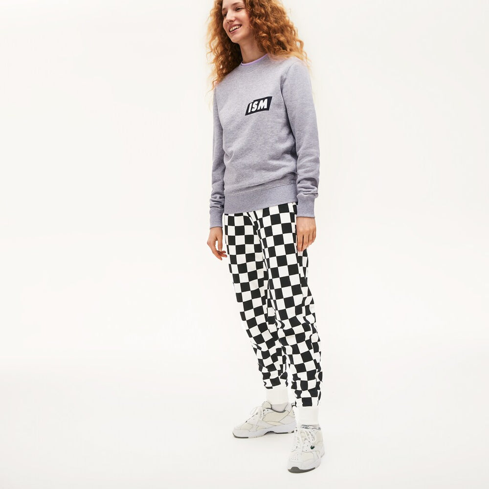 Unisex LIVE Check Fleece Tracksuit Pants | Lacoste Mens|Womens