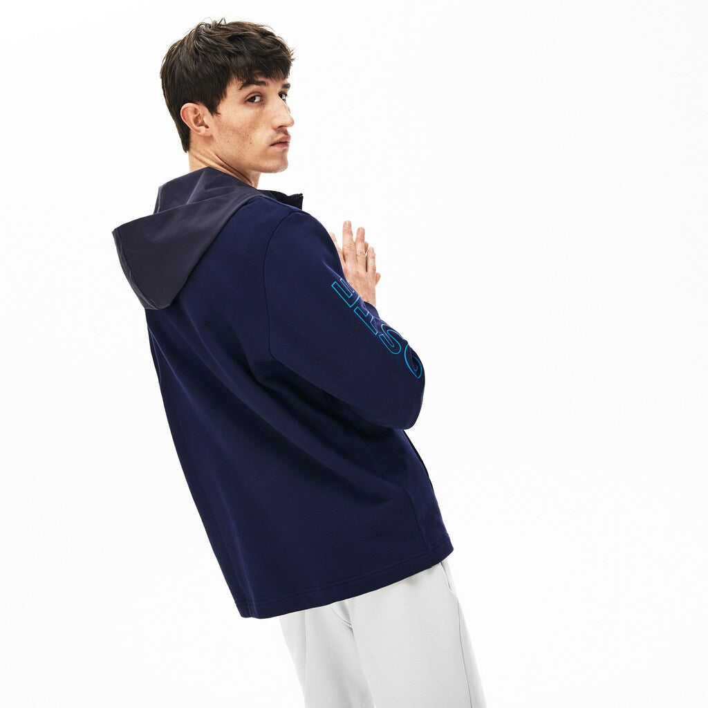 Hooded Color-Block Zip Up Sweatshirt | Lacoste Mens