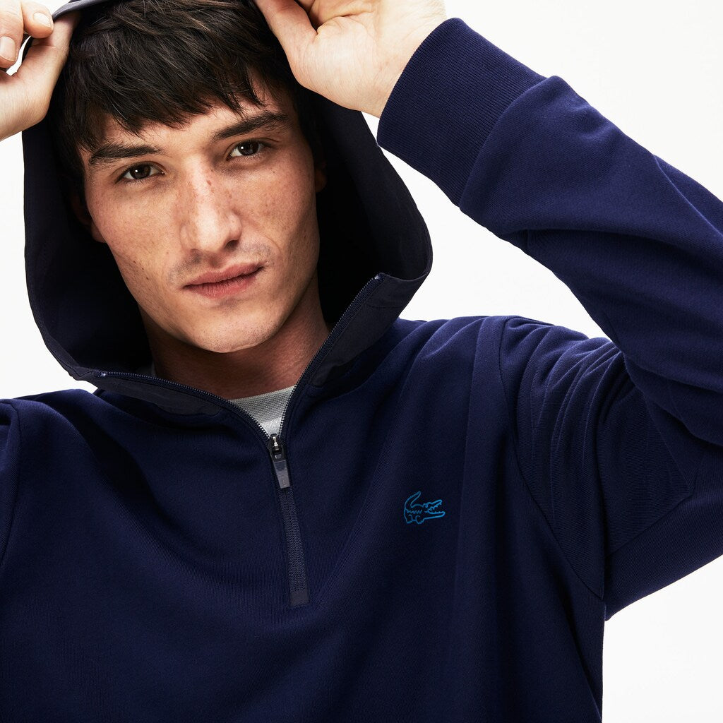 Hooded Color-Block Zip Up Sweatshirt | Lacoste Mens