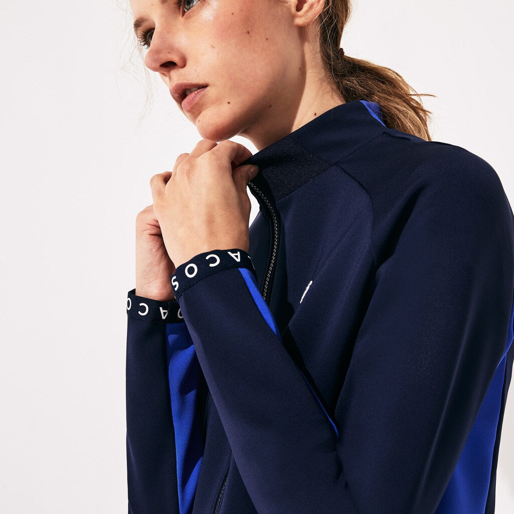 Wo  SPORT Lightweight Neoprene Tennis Zip-Up | Lacoste Womens