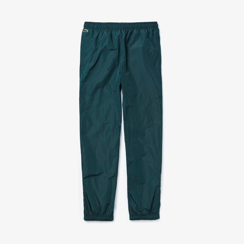 LIVE Lightweight Striped Track Pants | Lacoste Mens