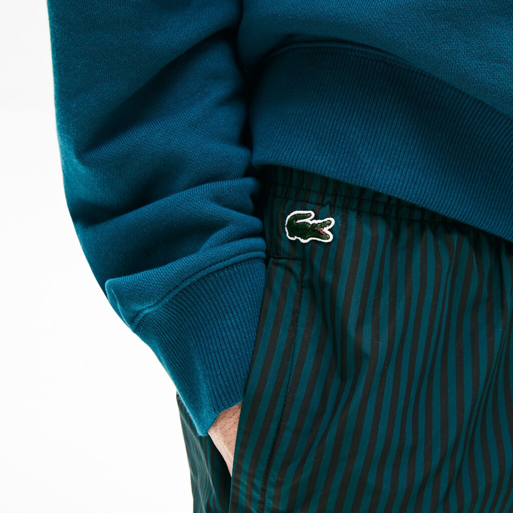 LIVE Lightweight Striped Track Pants | Lacoste Mens