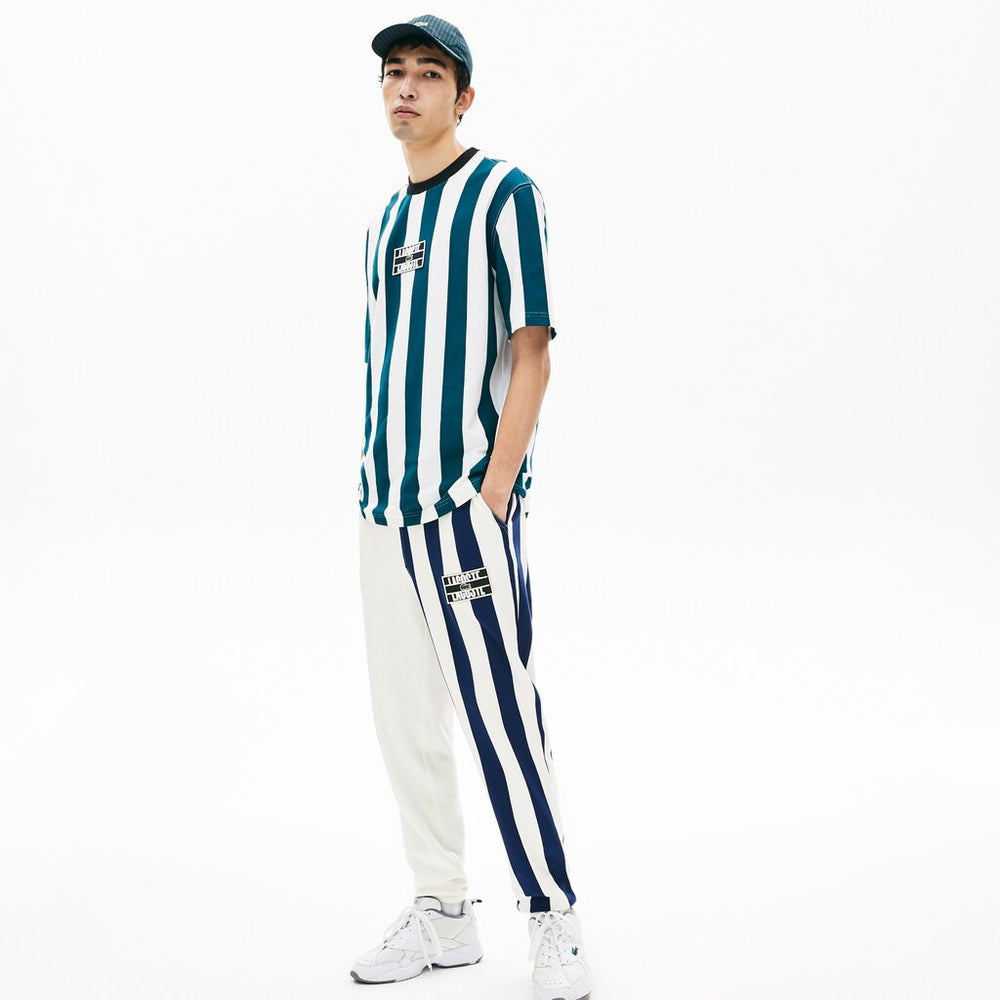 LIVE Bicolor Fleece Tracksuit Pants | Lacoste Mens
