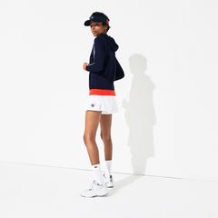 Wo  SPORT Roland Garros Hooded Zip-Up Jacket | Lacoste Womens