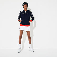 Wo  SPORT Roland Garros Hooded Zip-Up Jacket | Lacoste Womens