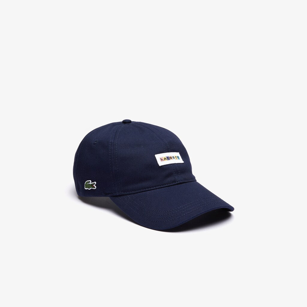 Multicolor-Logo Cotton Cap | Lacoste Mens