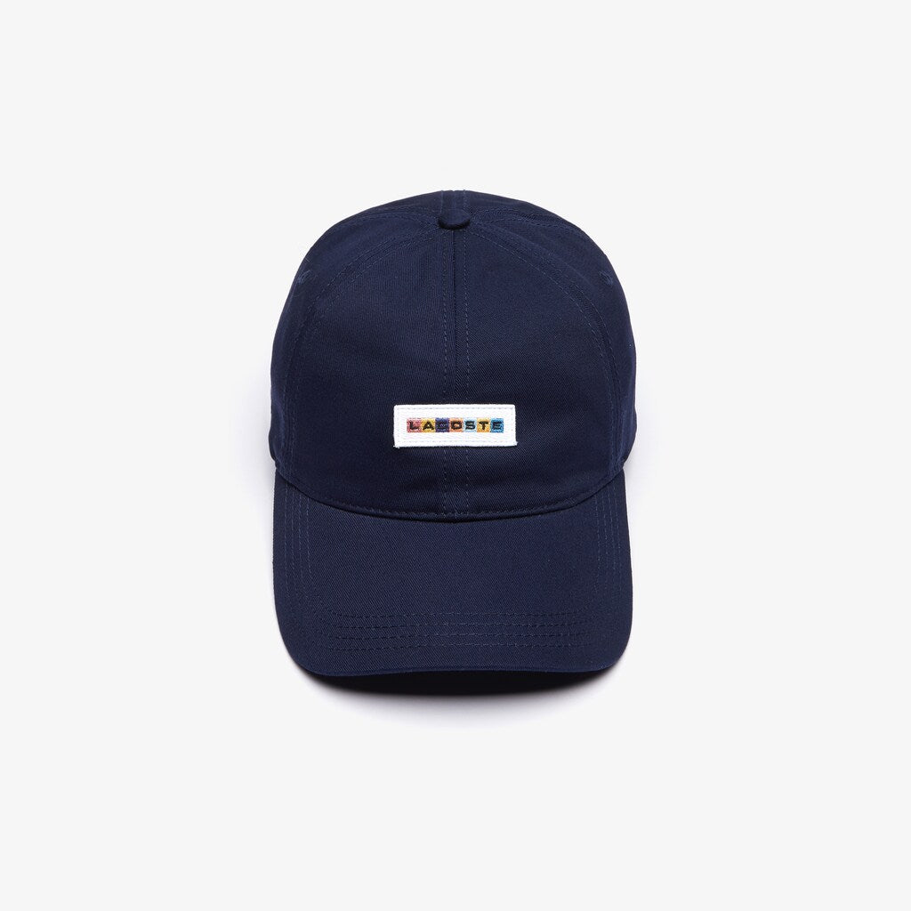 Multicolor-Logo Cotton Cap | Lacoste Mens
