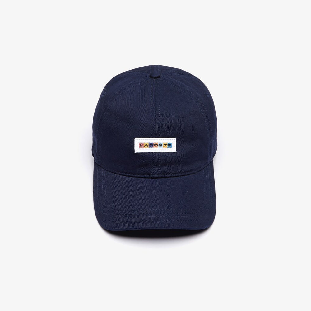 Multicolor-Logo Cotton Cap | Lacoste Mens