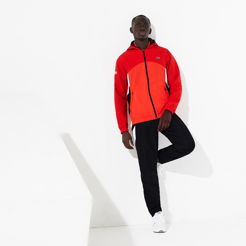 SPORT Hooded Colorblock Tracksuit | Lacoste Mens