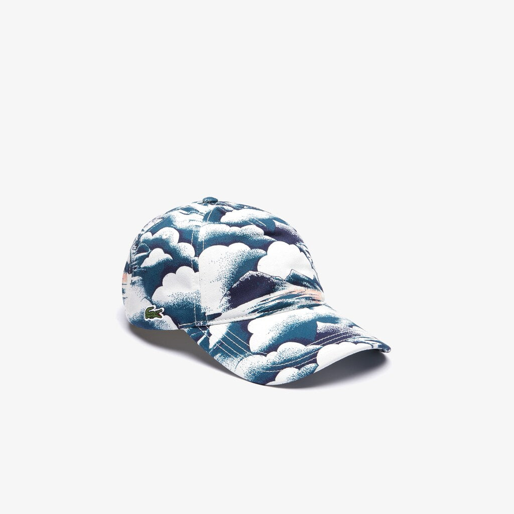 Printed Cotton Cap | Lacoste Mens
