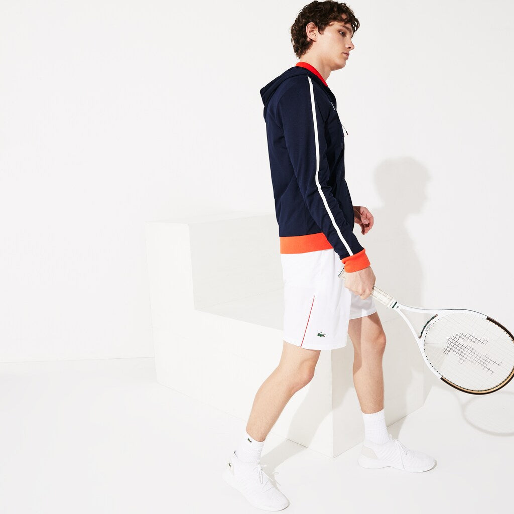 SPORT Roland Garros Hooded Zip-Up Jacket | Lacoste Mens