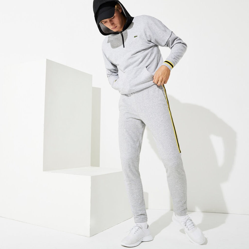 SPORT Racing Stripe Fleece Track Pants | Lacoste Mens