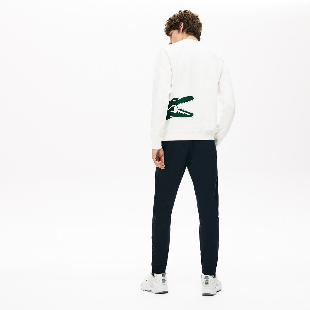 Pleated Cotton-Silk Track Pants | Lacoste Mens