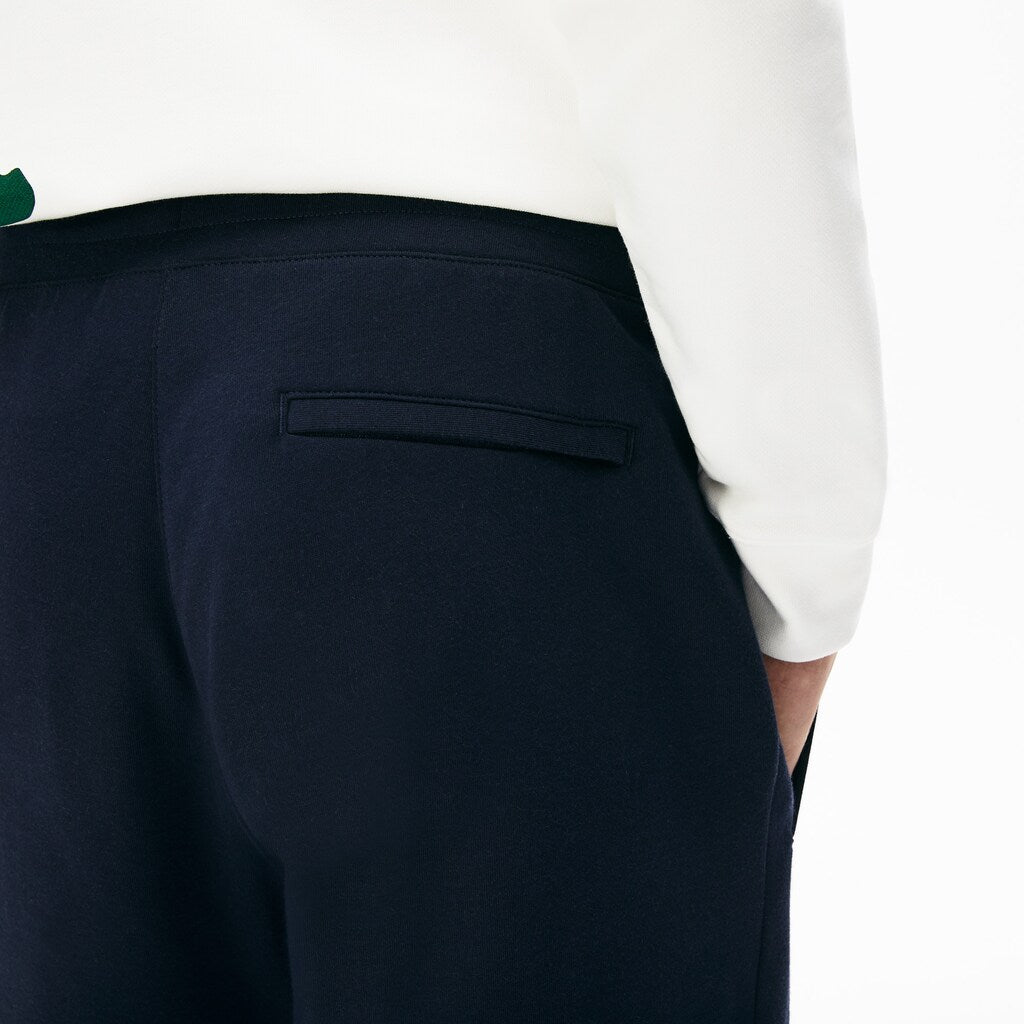 Pleated Cotton-Silk Track Pants | Lacoste Mens