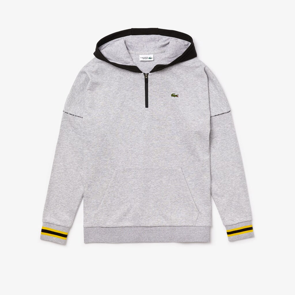 SPORT Contrast-Hood Fleece Sweatshirt | Lacoste Mens