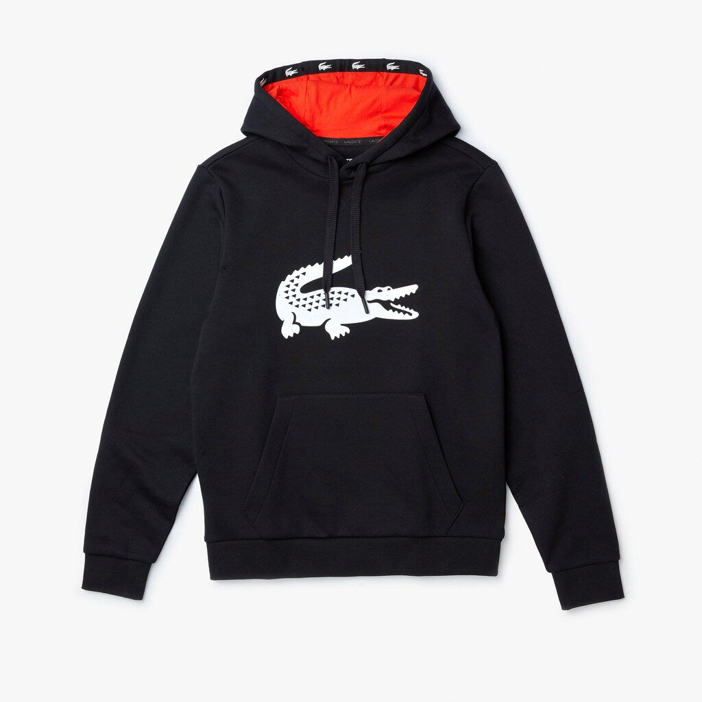 SPORT Oversize Croc Fleece Hoodie | Lacoste Mens