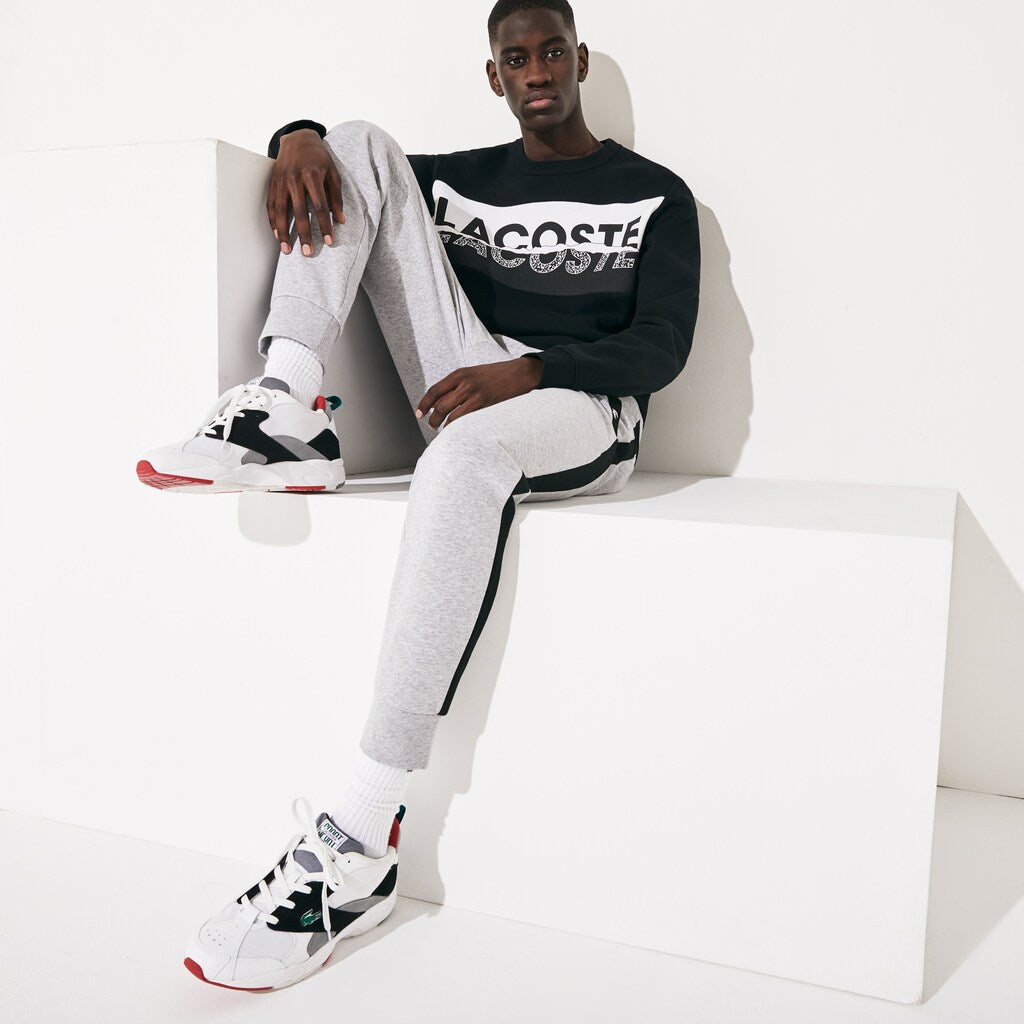 SPORT Graphic Print Fleece Sweatshirt | Lacoste Mens