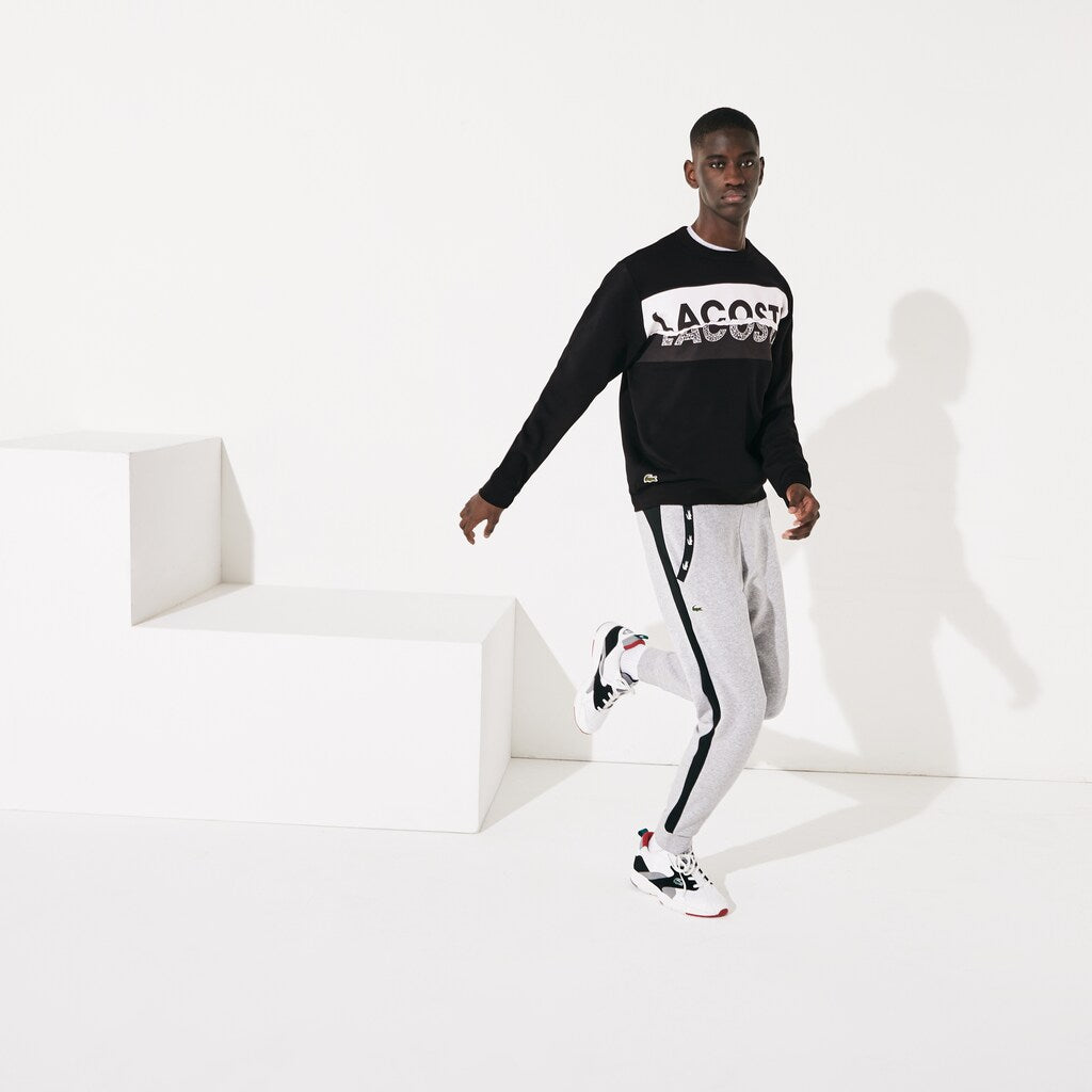 SPORT Graphic Print Fleece Sweatshirt | Lacoste Mens