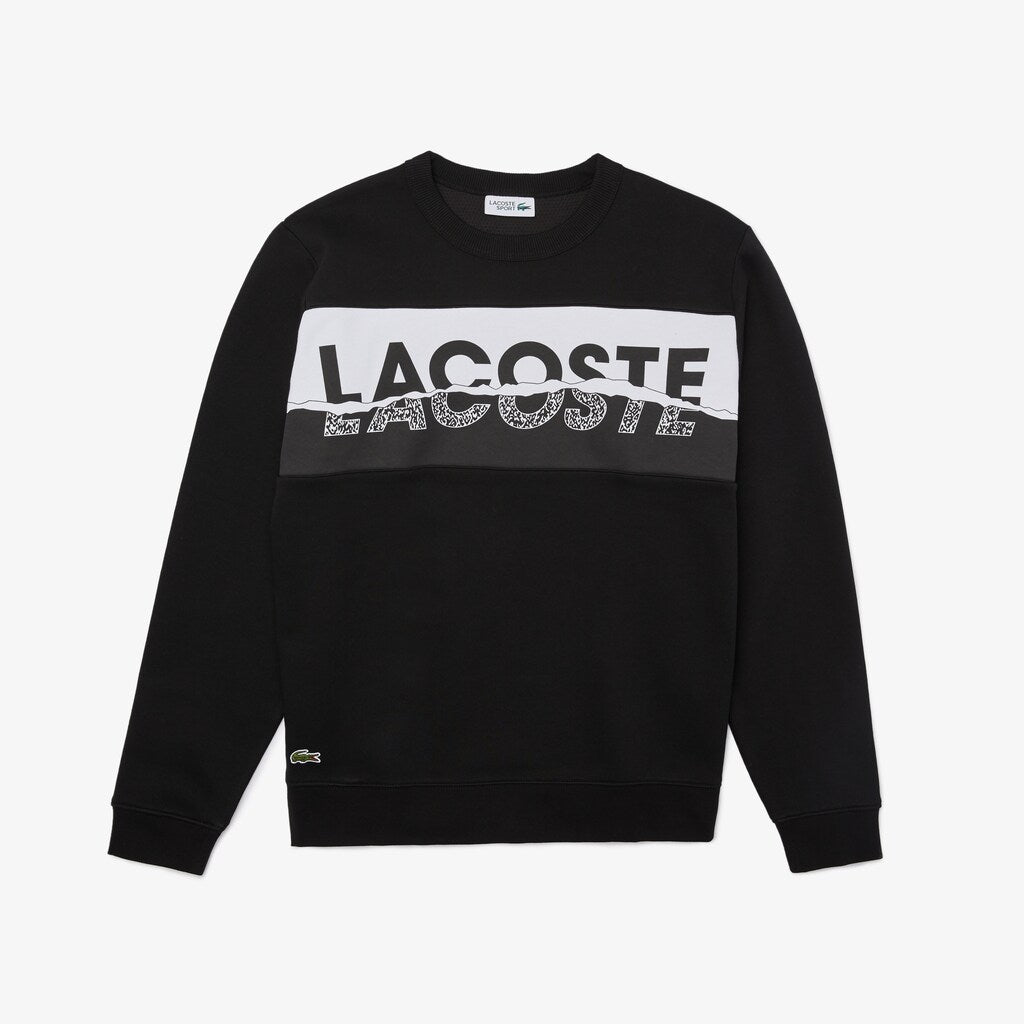 SPORT Graphic Print Fleece Sweatshirt | Lacoste Mens
