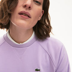 Wo  Classic Crewneck Fleece Sweatshirt | Lacoste Womens