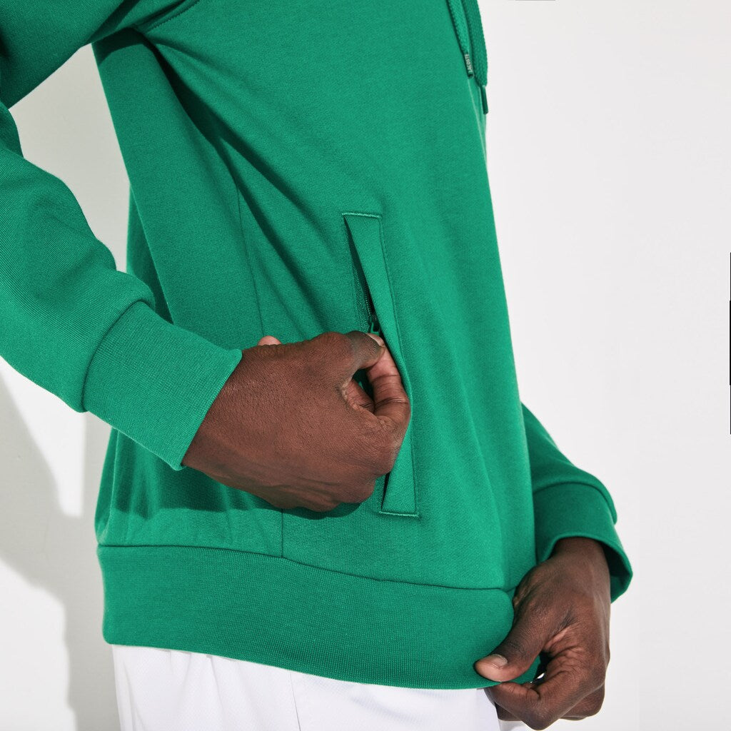 SPORT Hooded Fleece Tennis Sweatshirt | Lacoste Mens