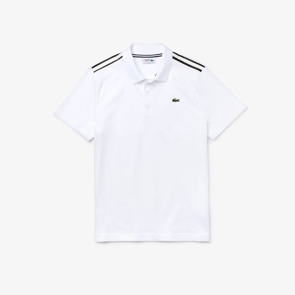 SPORT Racing Stripe Lightweight Cotton Polo | Lacoste Mens