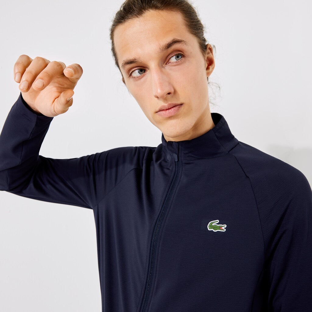 SPORT Stretch Zip-Up Golf Jacket | Lacoste Mens
