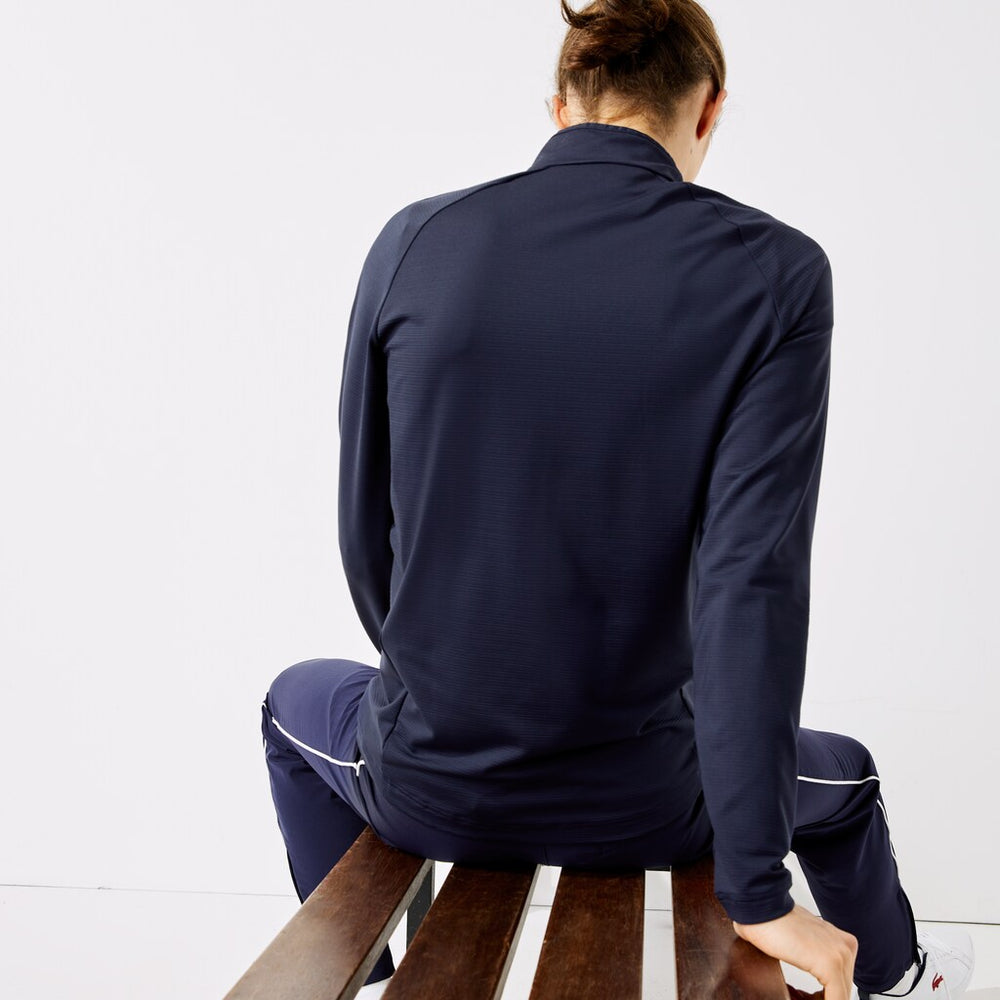 SPORT Stretch Zip-Up Golf Jacket | Lacoste Mens