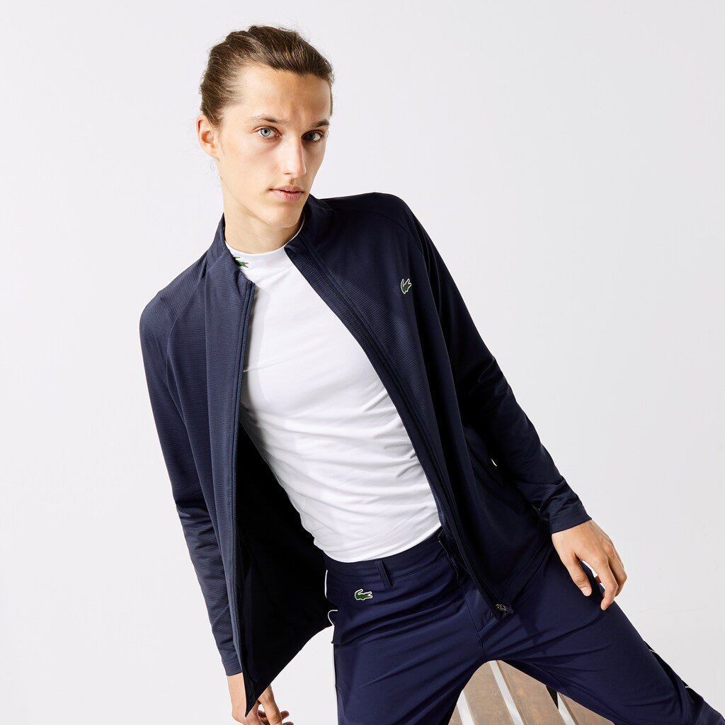 SPORT Stretch Zip-Up Golf Jacket | Lacoste Mens