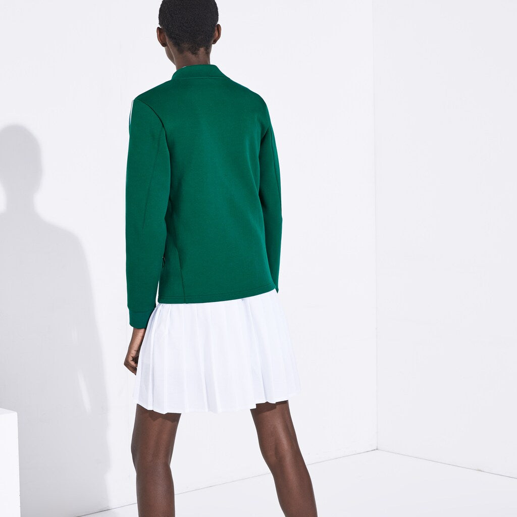Wo  SPORT Roland Garros V-Neck Zip-Up Sweatshirt | Lacoste Womens