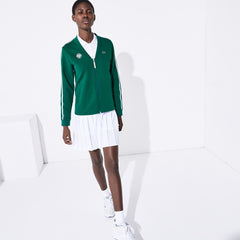 Wo  SPORT Roland Garros V-Neck Zip-Up Sweatshirt | Lacoste Womens