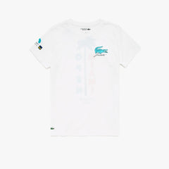Wo  SPORT Miami Open Palm Tree Print T-shirt | Lacoste Womens