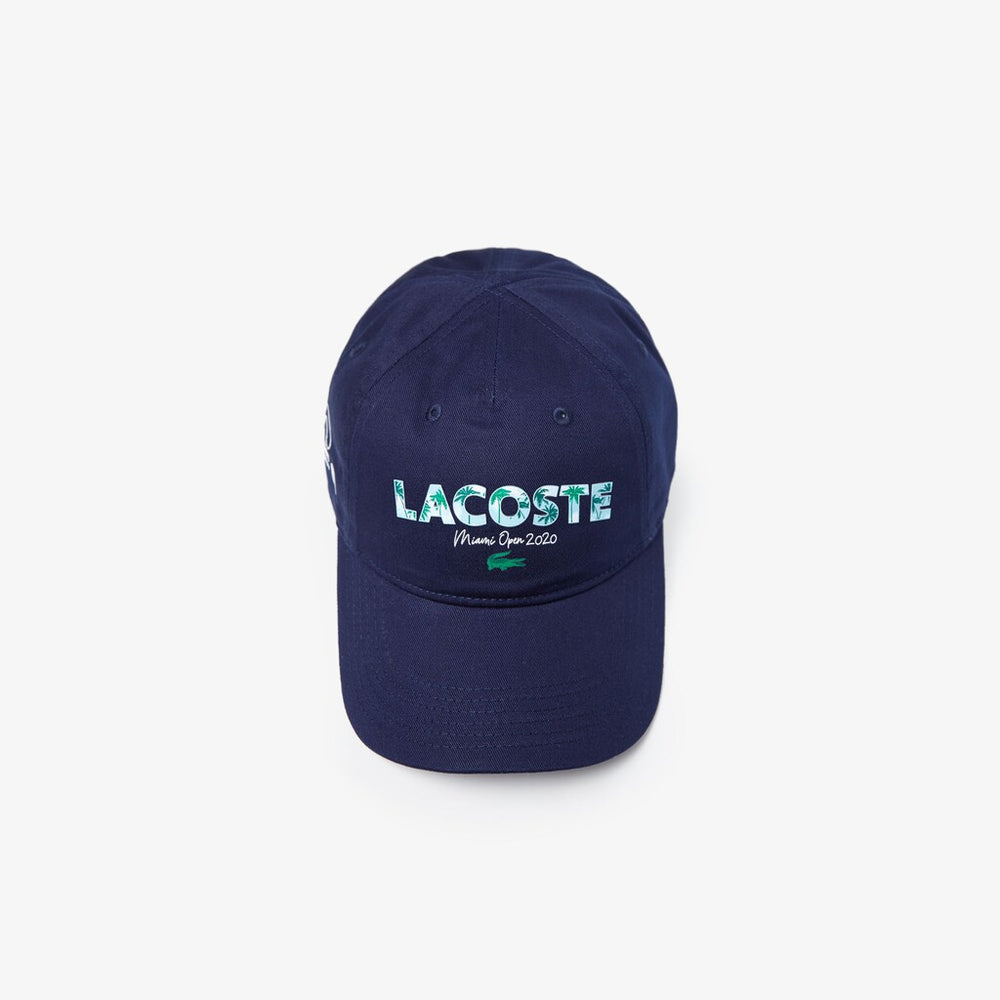 SPORT Miami Open Print Cotton Cap | Lacoste Mens