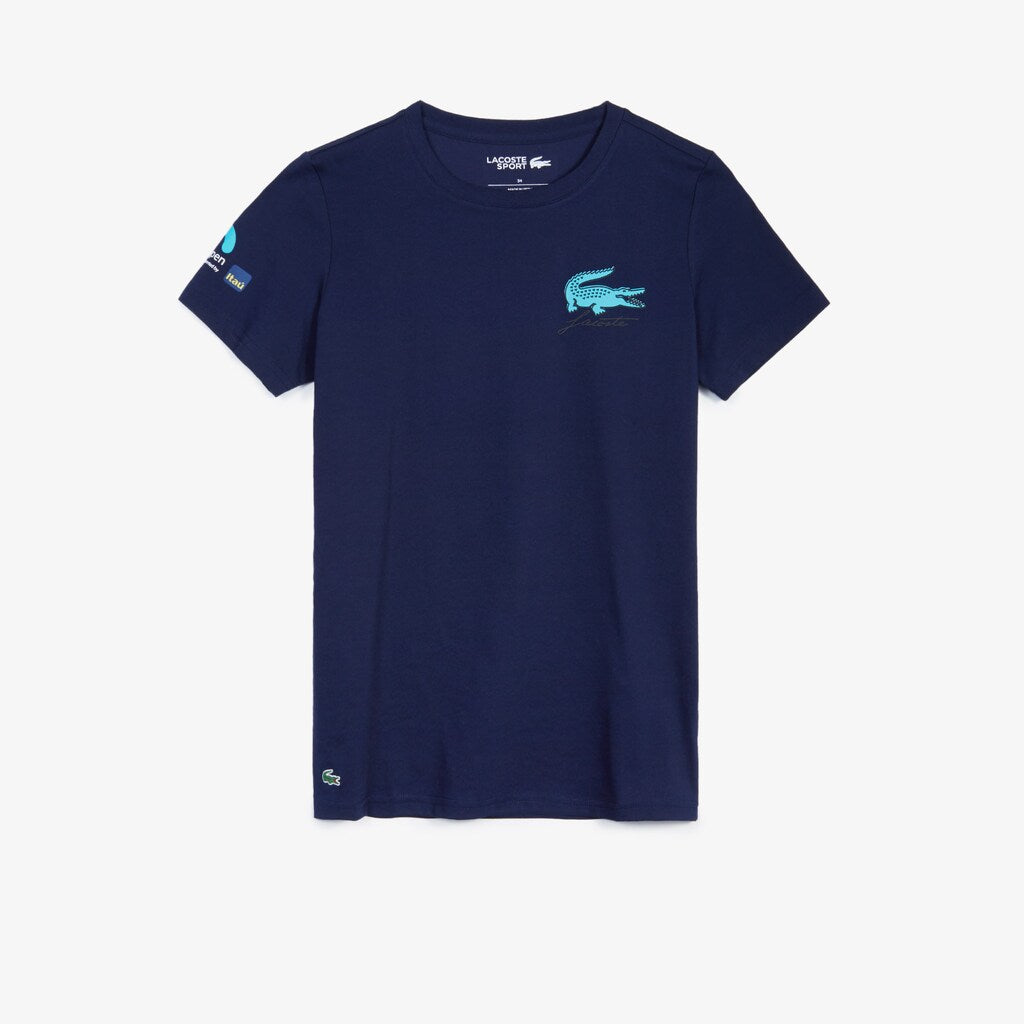 Wo  SPORT Miami Open Palm Tree Print T-shirt | Lacoste Womens