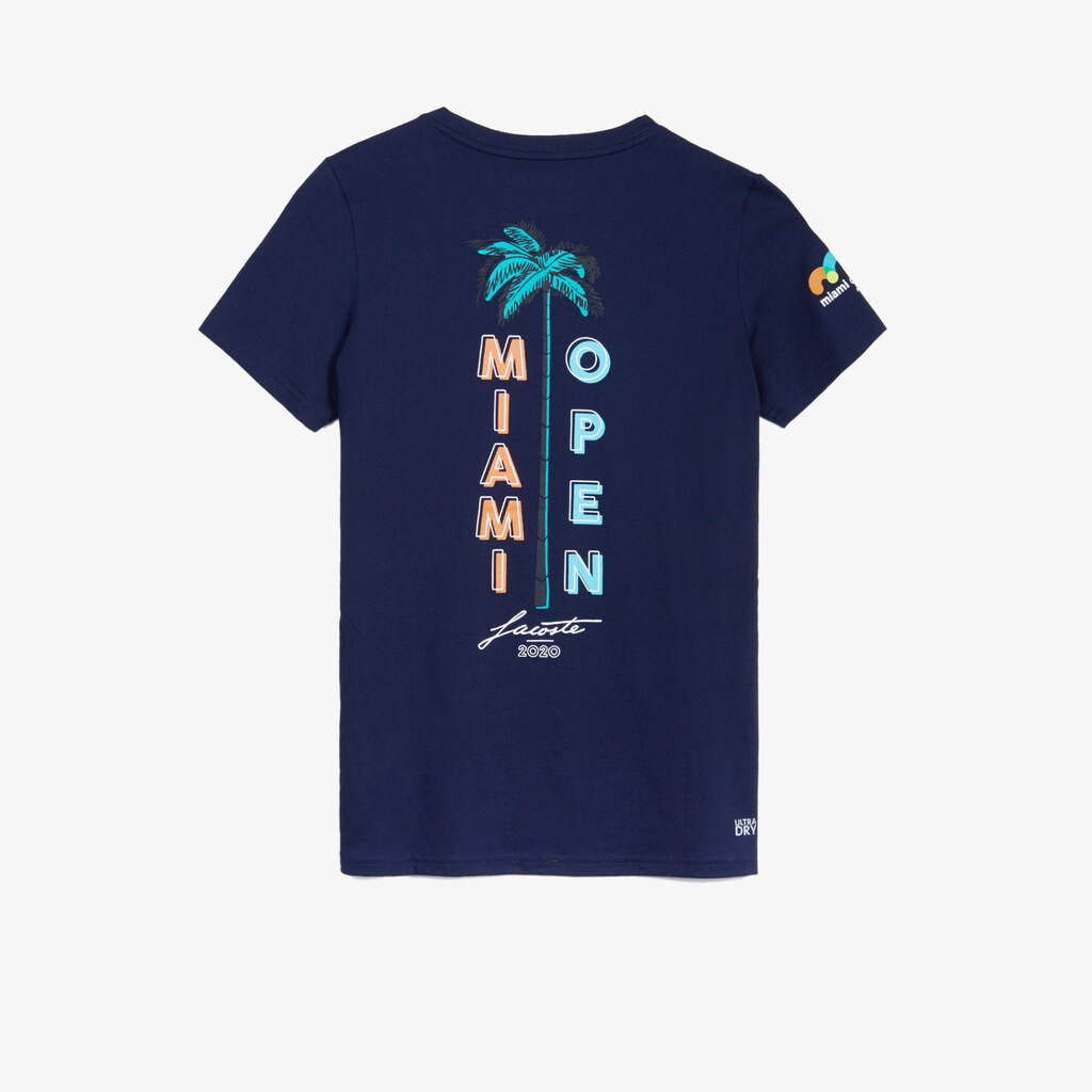 Wo  SPORT Miami Open Palm Tree Print T-shirt | Lacoste Womens