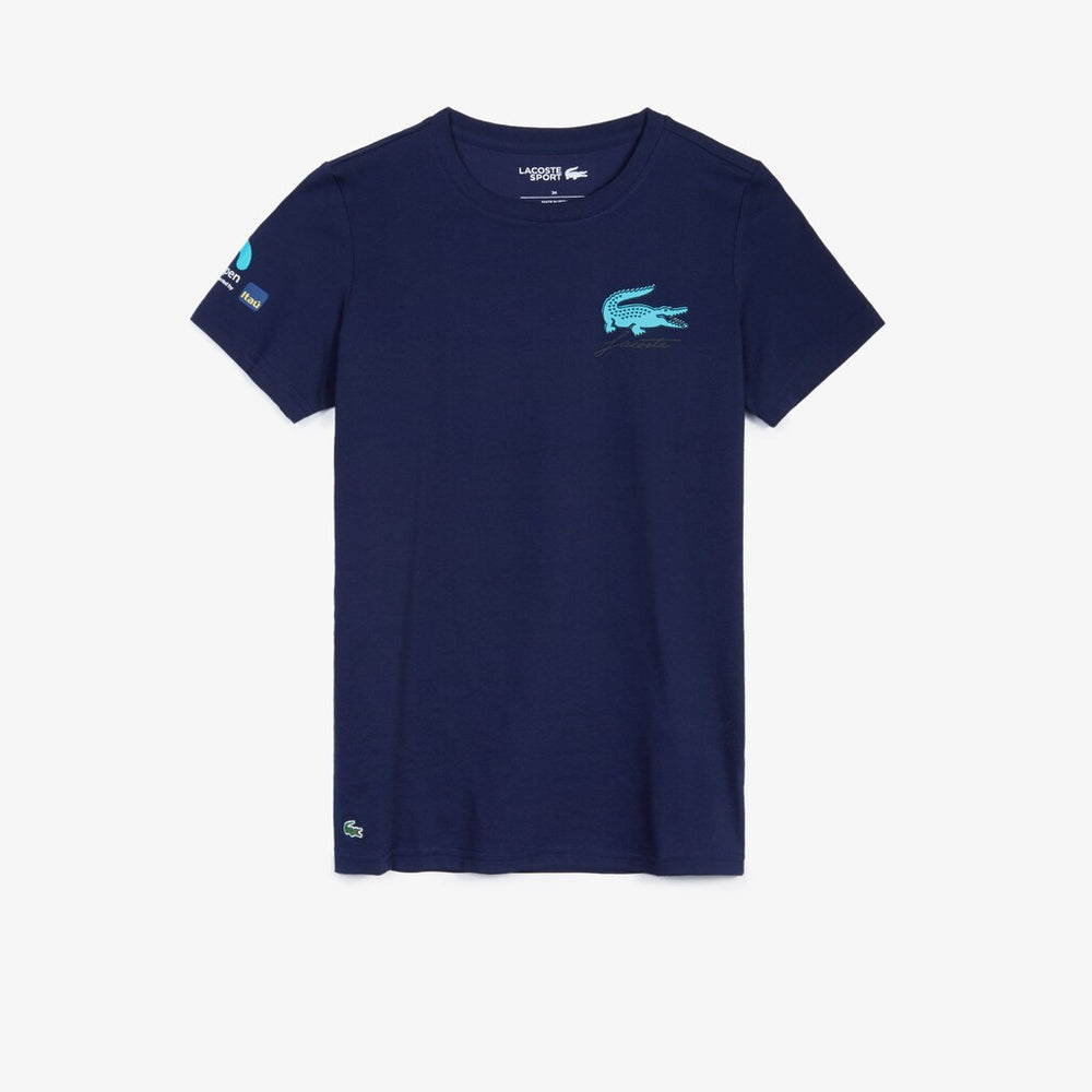 Wo  SPORT Miami Open Palm Tree Print T-shirt | Lacoste Womens