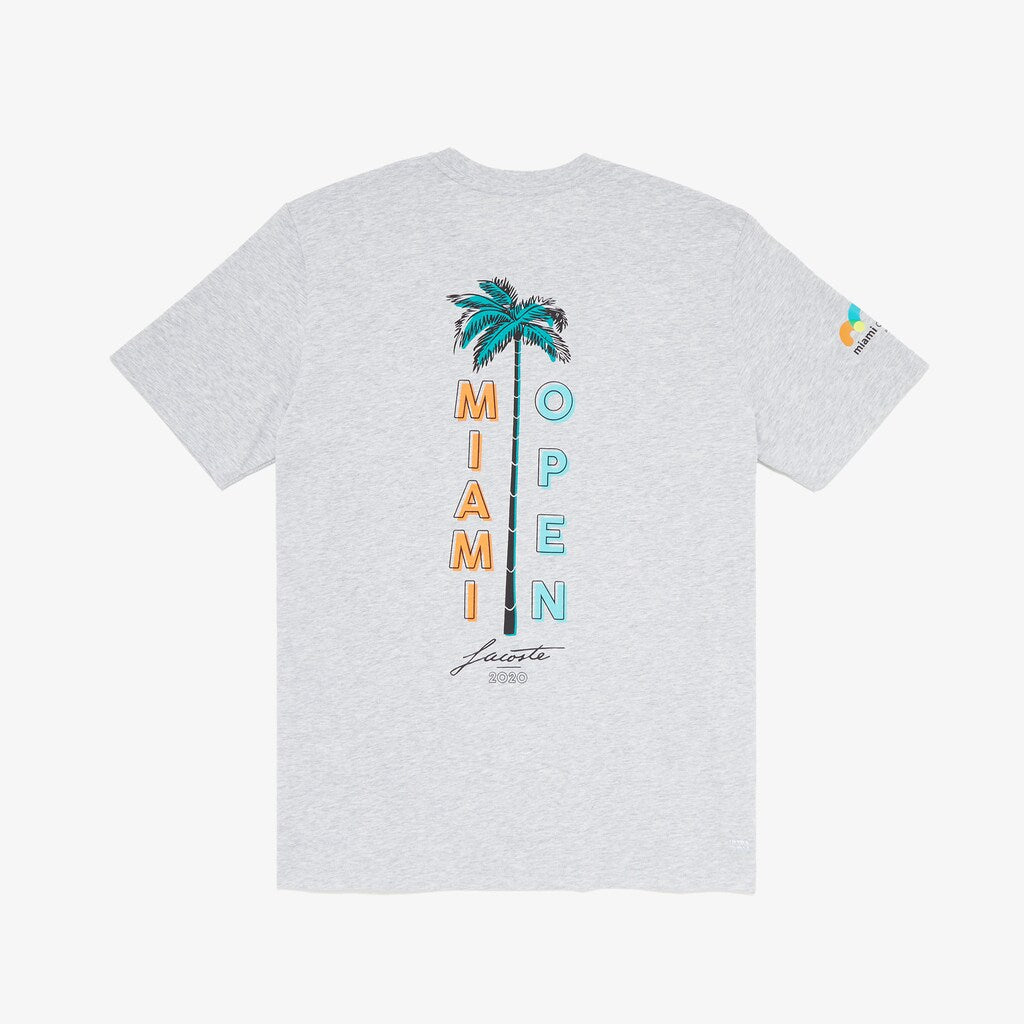 SPORT Miami Open Crew Neck Graphic Tee | Lacoste Mens