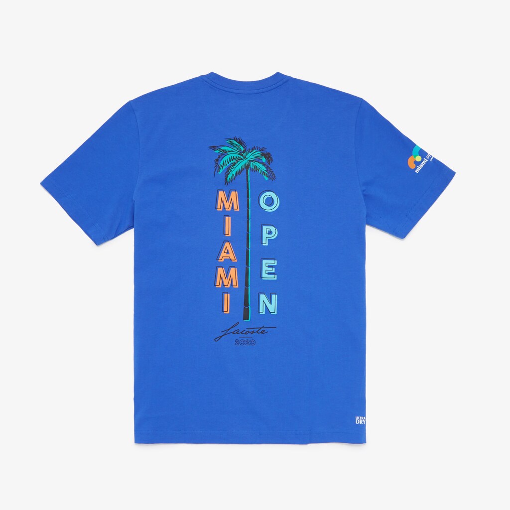 SPORT Miami Open Crew Neck Graphic Tee | Lacoste Mens