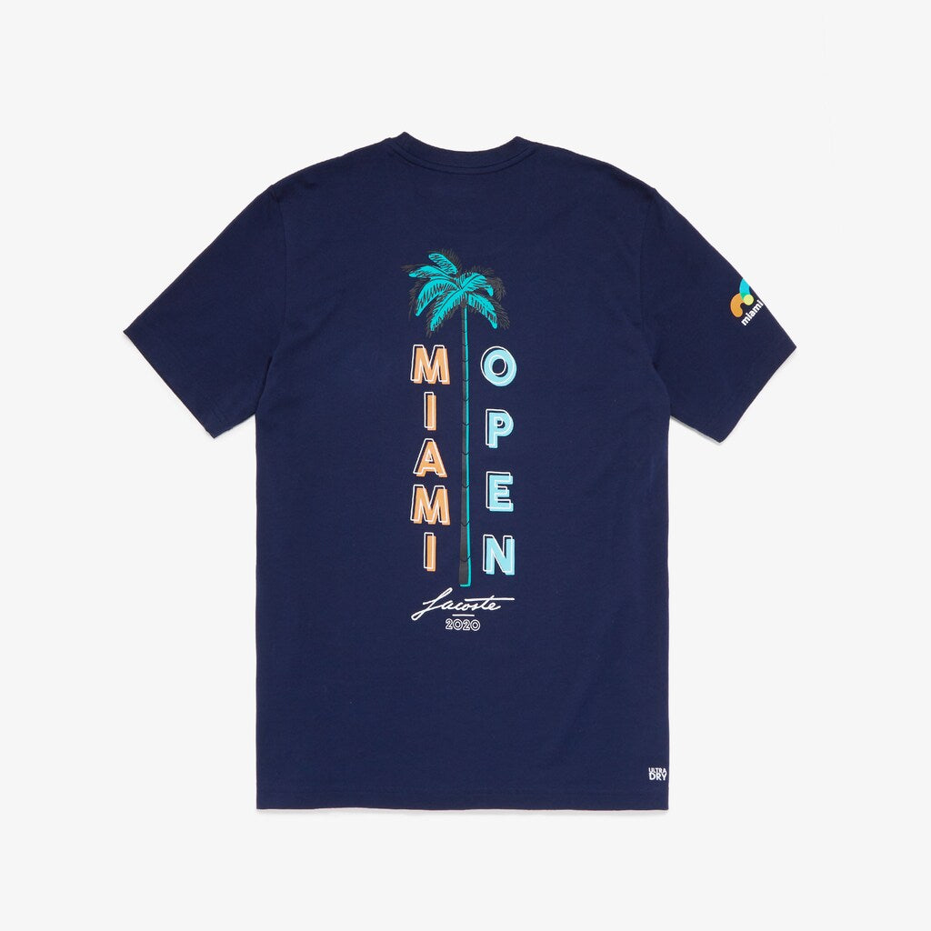 SPORT Miami Open Crew Neck Graphic Tee | Lacoste Mens