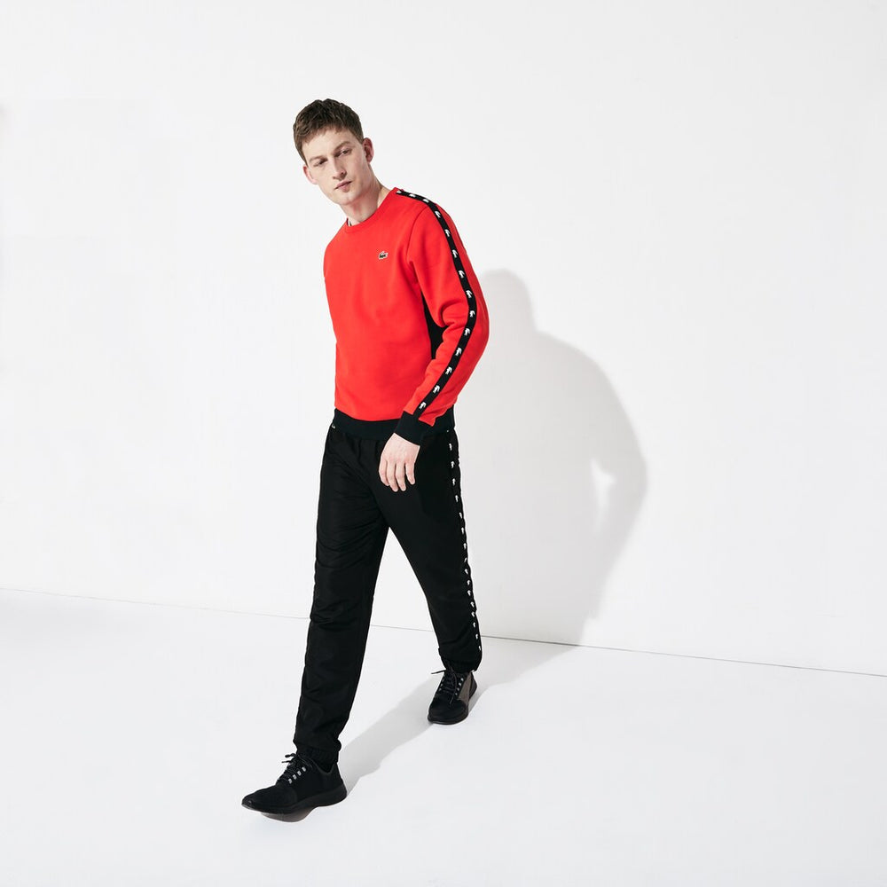 SPORT Print Bands Lightweight Tracksuit Pants | Lacoste Mens