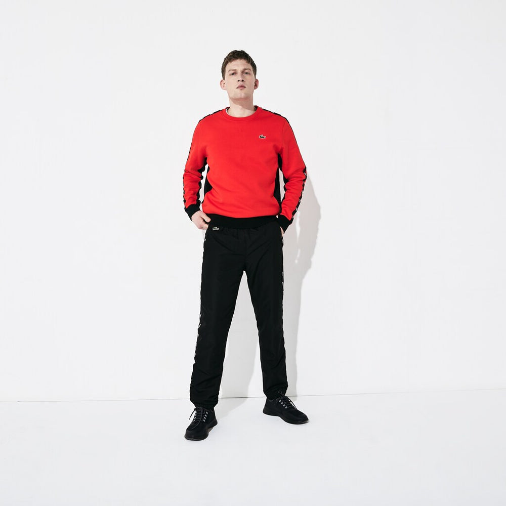 SPORT Print Bands Lightweight Tracksuit Pants | Lacoste Mens