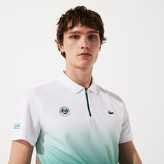 SPORT Roland Garros Zip-Front Performance Polo Shirt | Lacoste Mens