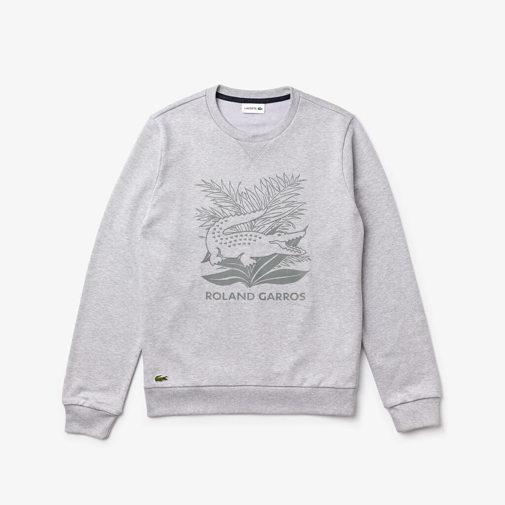SPORT Roland Garros Plant Print Sweatshirt | Lacoste Mens