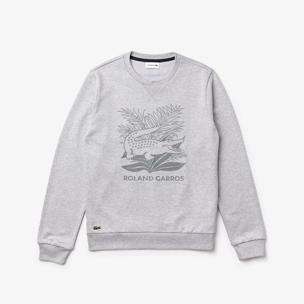 SPORT Roland Garros Plant Print Sweatshirt | Lacoste Mens