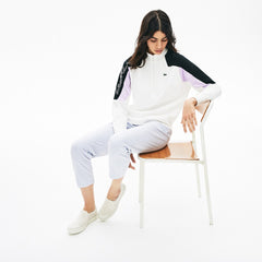 Wo  LIVE Color-Block Zip-Front Sweatshirt | Lacoste Womens