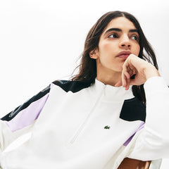 Wo  LIVE Color-Block Zip-Front Sweatshirt | Lacoste Womens